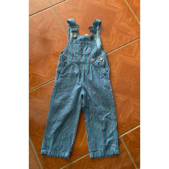 Vintage Lacoste IZOD overalls size 3T